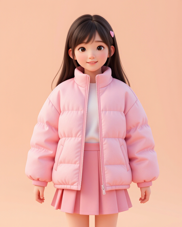 핑크 솜사탕 데일리룩